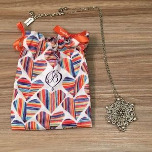 NWT Beautiful Brighton Snowflake Necklace